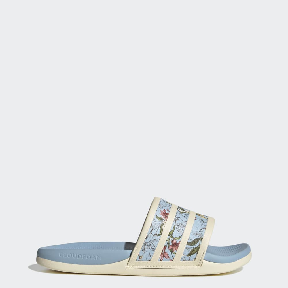 Sandalias Adidas Adilette Comfort 2.0 Unisex - Urbano | KJ5394 Beige / Azul