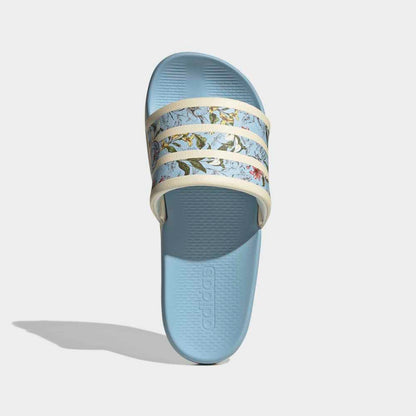 Sandalias Adidas Adilette Comfort 2.0 Unisex - Urbano | KJ5394 Beige / Azul