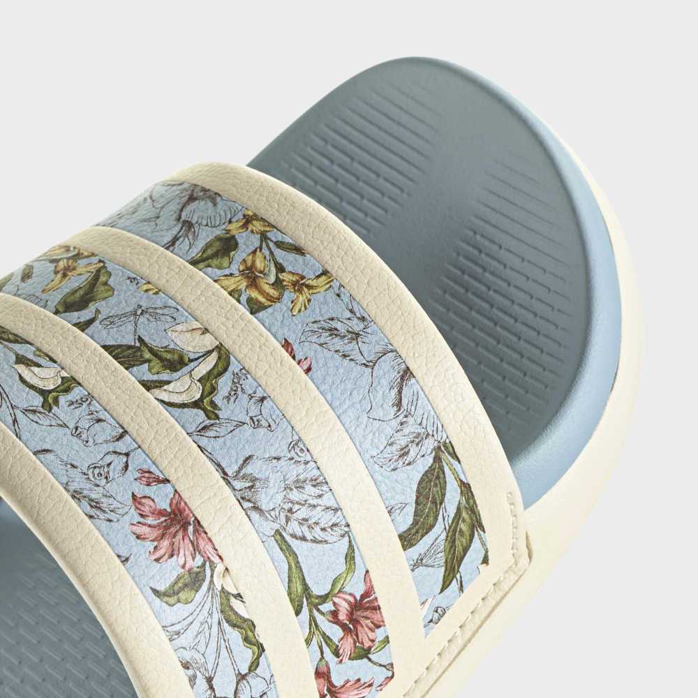 Sandalias Adidas Adilette Comfort 2.0 Unisex - Urbano | KJ5394 Beige / Azul