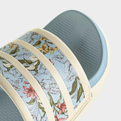 Sandalias Adidas Adilette Comfort 2.0 Unisex - Urbano | KJ5394 Beige / Azul