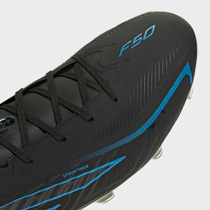Zapatillas Adidas F50 Hyperfast Pro FG Hombre - Fútbol | KJ6091 Negro / Azul