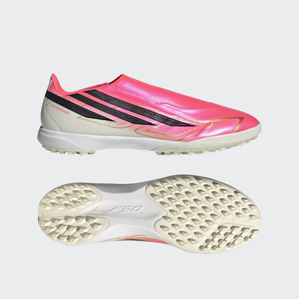 Zapatillas Adidas F50 Hyperfast League LL TF Hombre - Fútbol | KJ6711 Rosa