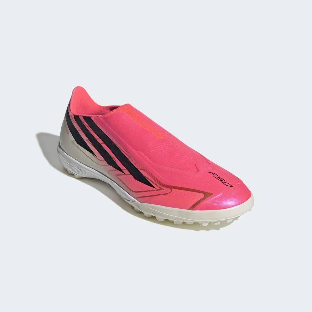 Zapatillas Adidas F50 Hyperfast League LL TF Hombre - Fútbol | KJ6711 Rosa
