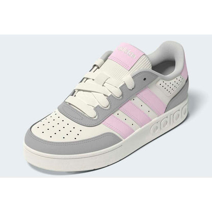 Zapatillas Adidas Breakbase Unisex - Urbano | KJ9590 Blanco/Gris/Rosa