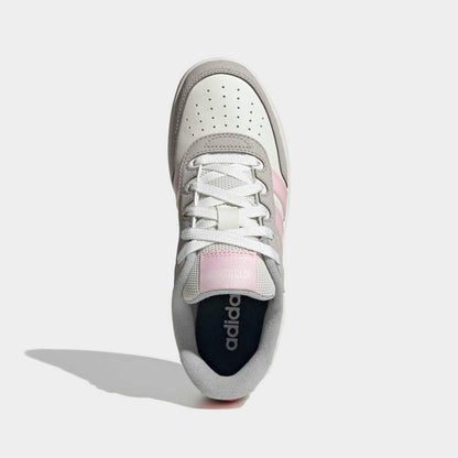 Zapatillas Adidas Breakbase Unisex - Urbano | KJ9590 Blanco/Gris/Rosa