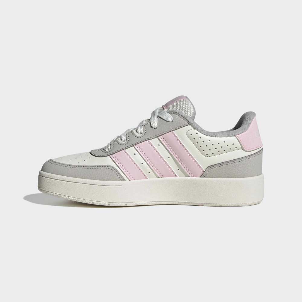 Zapatillas Adidas Breakbase Unisex - Urbano | KJ9590 Blanco/Gris/Rosa