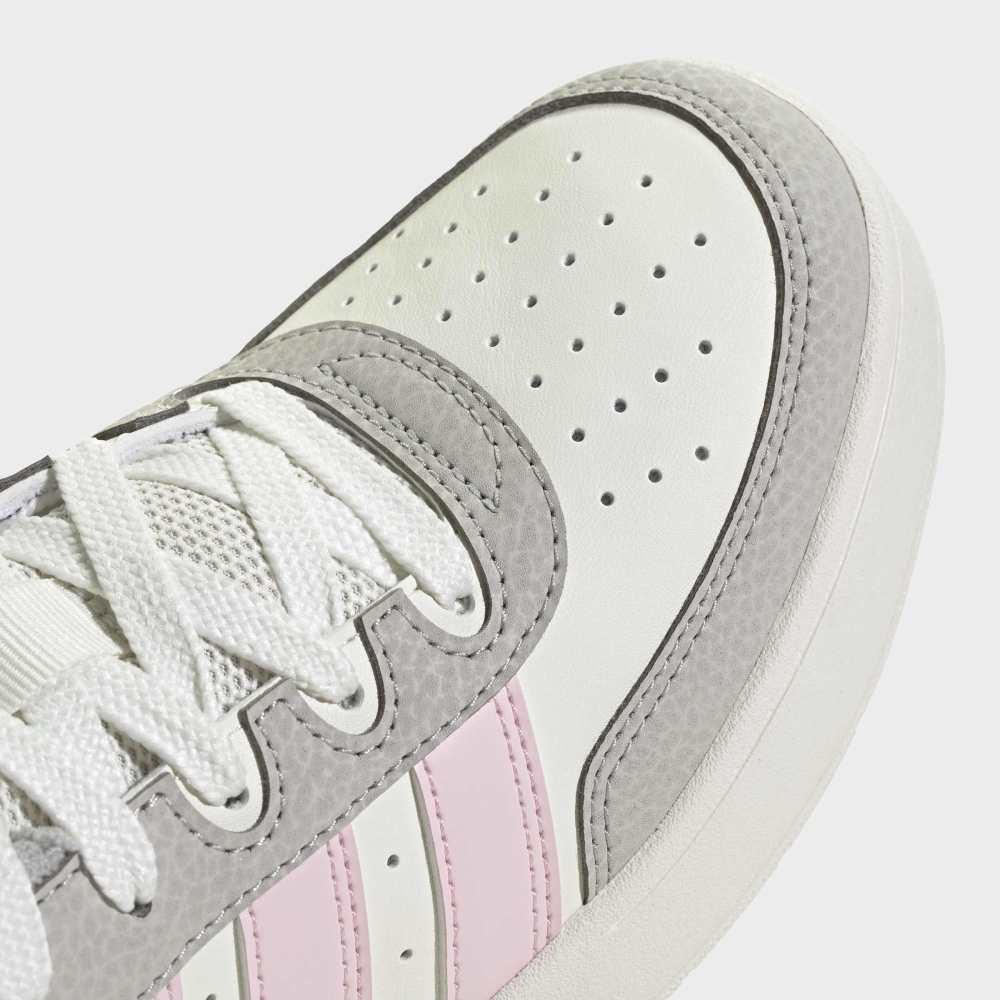 Zapatillas Adidas Breakbase Unisex - Urbano | KJ9590 Blanco/Gris/Rosa