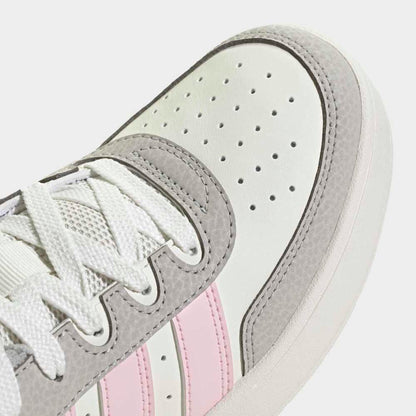 Zapatillas Adidas Breakbase Unisex - Urbano | KJ9590 Blanco/Gris/Rosa