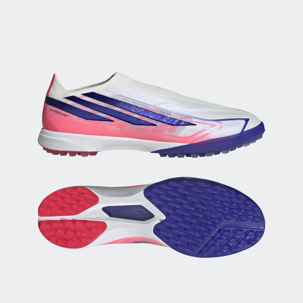 Zapatillas Adidas F50 Hyperfast Pro LL TF Hombre - Fútbol | KK1043 Blanco / Azul