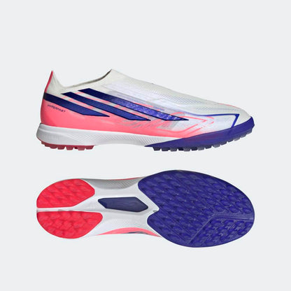 Zapatillas Adidas F50 Hyperfast Pro LL TF Hombre - Fútbol | KK1043 Blanco / Azul