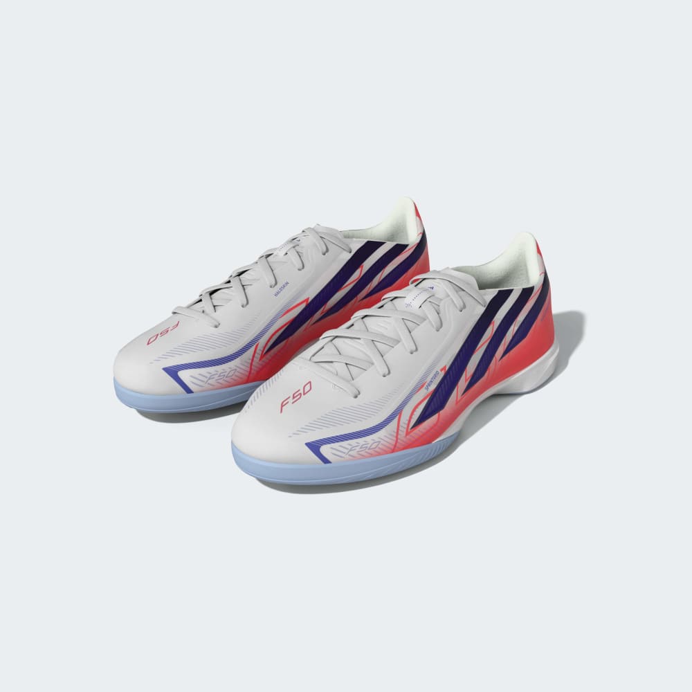 Zapatillas Adidas F50 Hyperfast League In Hombre - Fútbol | KK1061 Blanco / Azul