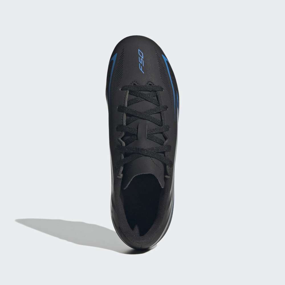 Zapatillas Adidas F50 Hyperfast Club FG/MG J Unisex - Fútbol | KK1306 Negro / Azul