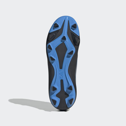 Zapatillas Adidas F50 Hyperfast Club FG/MG J Unisex - Fútbol | KK1306 Negro / Azul