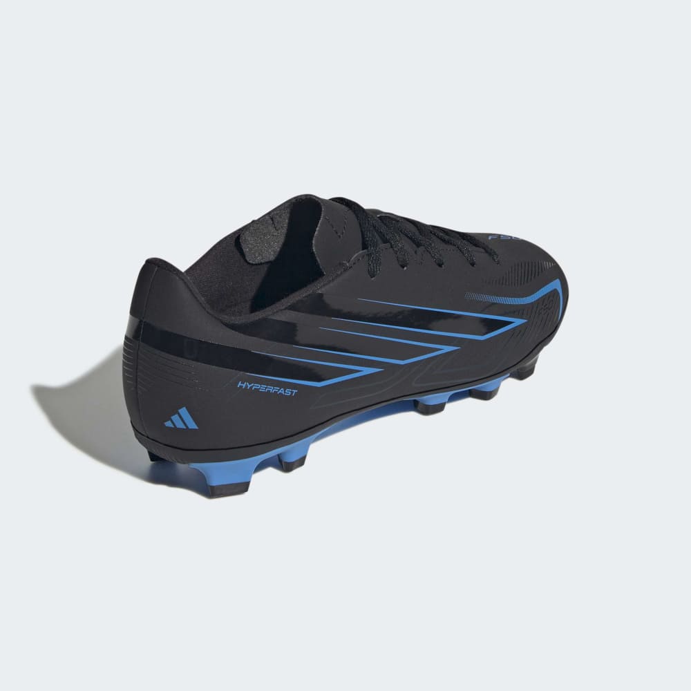 Zapatillas Adidas F50 Hyperfast Club FG/MG J Unisex - Fútbol | KK1306 Negro / Azul