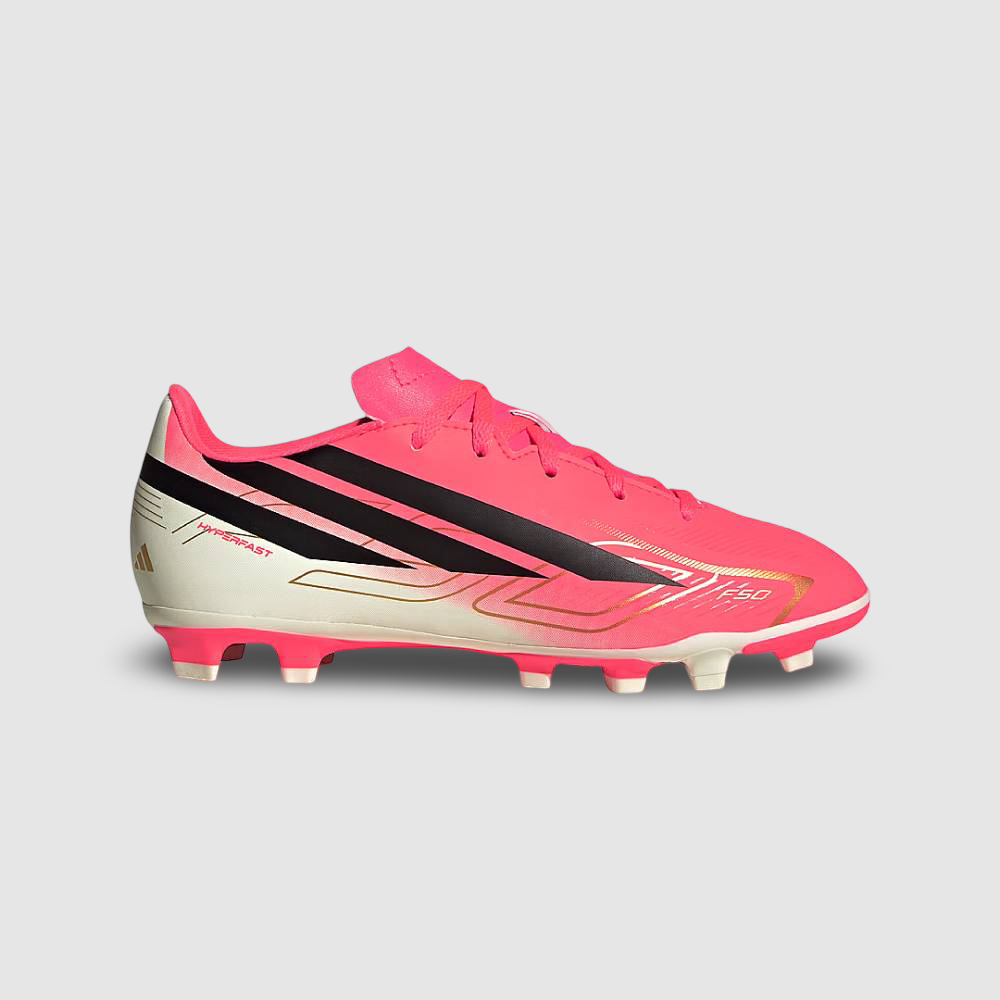 Zapatillas Adidas F50 Hyperfast Club FG/MG Unisex - Fútbol | KK1307 Rosa