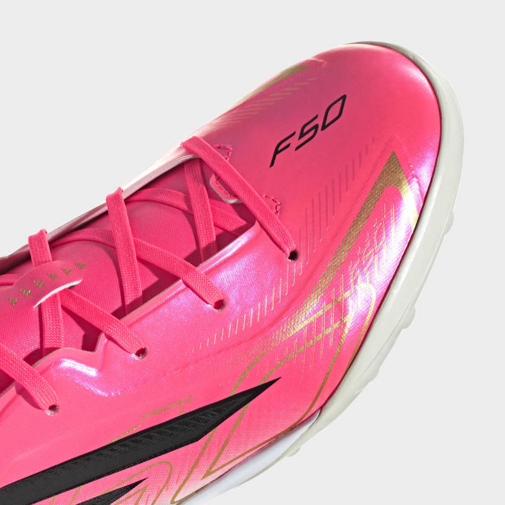 Zapatillas Adidas F50 Hyperfast League TF Niños - Fútbol | KK1319 Rosa
