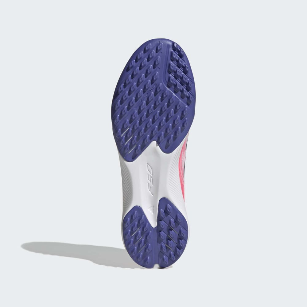 Zapatillas Adidas F50 Hyperfast League TF Unisex - Fútbol | KK1321 Blanco / Azul