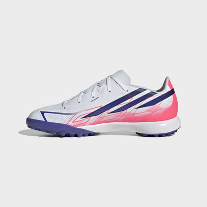 Zapatillas Adidas F50 Hyperfast League TF Unisex - Fútbol | KK1321 Blanco / Azul