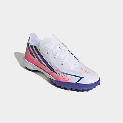 Zapatillas Adidas F50 Hyperfast League TF Unisex - Fútbol | KK1321 Blanco / Azul