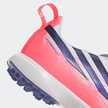 Zapatillas Adidas F50 Hyperfast League LL TF J Unisex - Fútbol | KK1325 Blanco / Azul