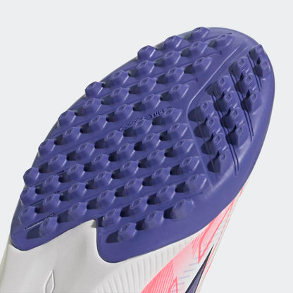 Zapatillas Adidas F50 Hyperfast League LL TF J Unisex - Fútbol | KK1325 Blanco / Azul