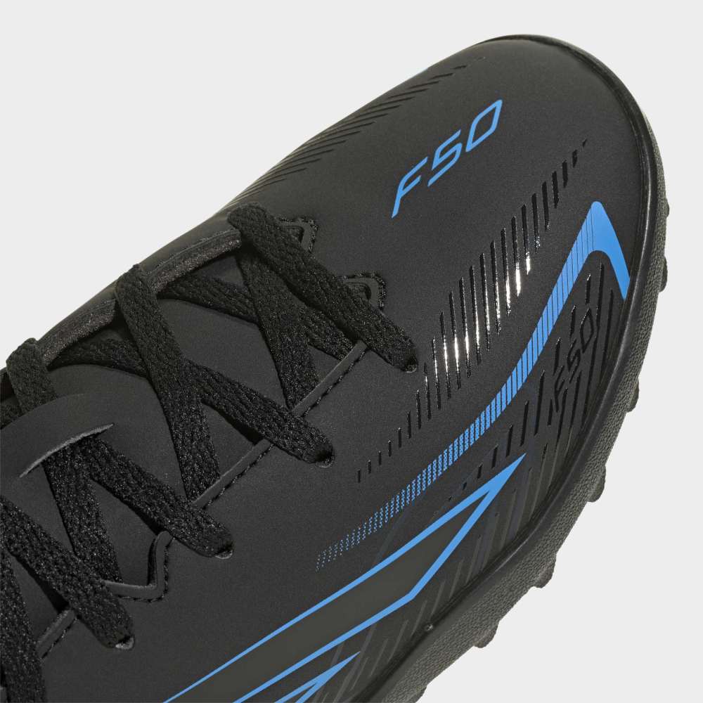 Zapatillas Adidas F50 Hyperfast Club TF Unisex - Fútbol | KK1365 Negro / Azul