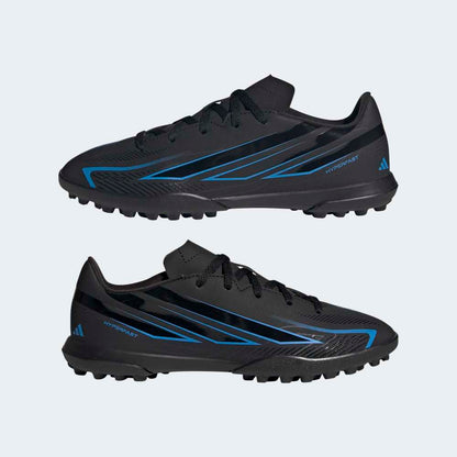 Zapatillas Adidas F50 Hyperfast Club TF Unisex - Fútbol | KK1365 Negro / Azul