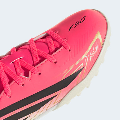 Zapatillas Adidas F50 Hyperfast Club TF Niños - Fútbol | KK1366 Rosa