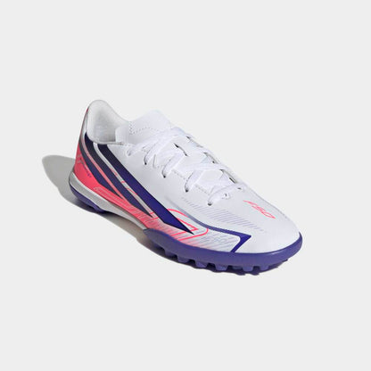Zapatillas Adidas F50 Hyperfast Club TF Niños - Fútbol | KK1368 Blanco / Azul