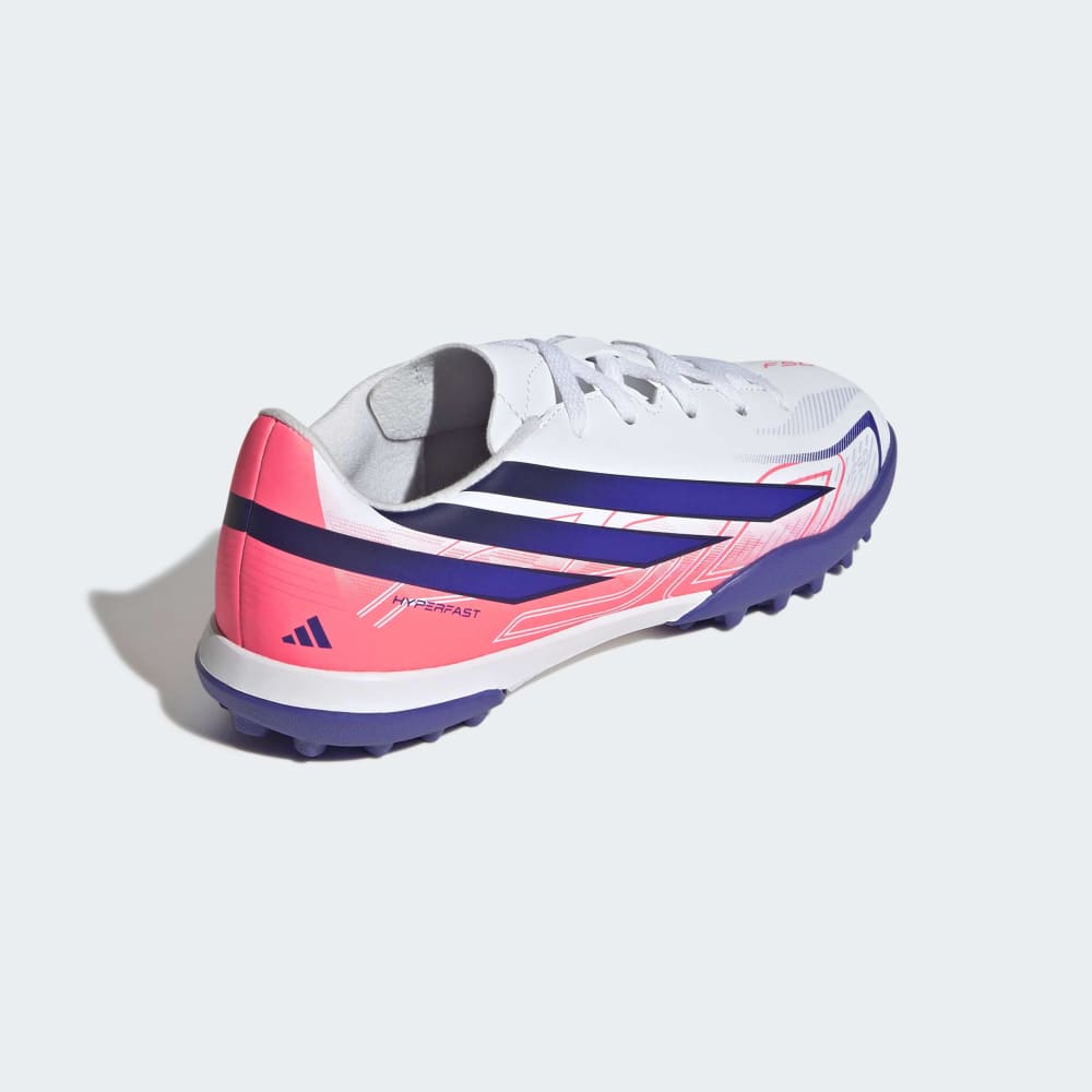 Zapatillas Adidas F50 Hyperfast Club TF Niños - Fútbol | KK1368 Blanco / Azul