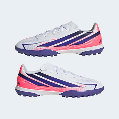 Zapatillas Adidas F50 Hyperfast Club TF Niños - Fútbol | KK1368 Blanco / Azul