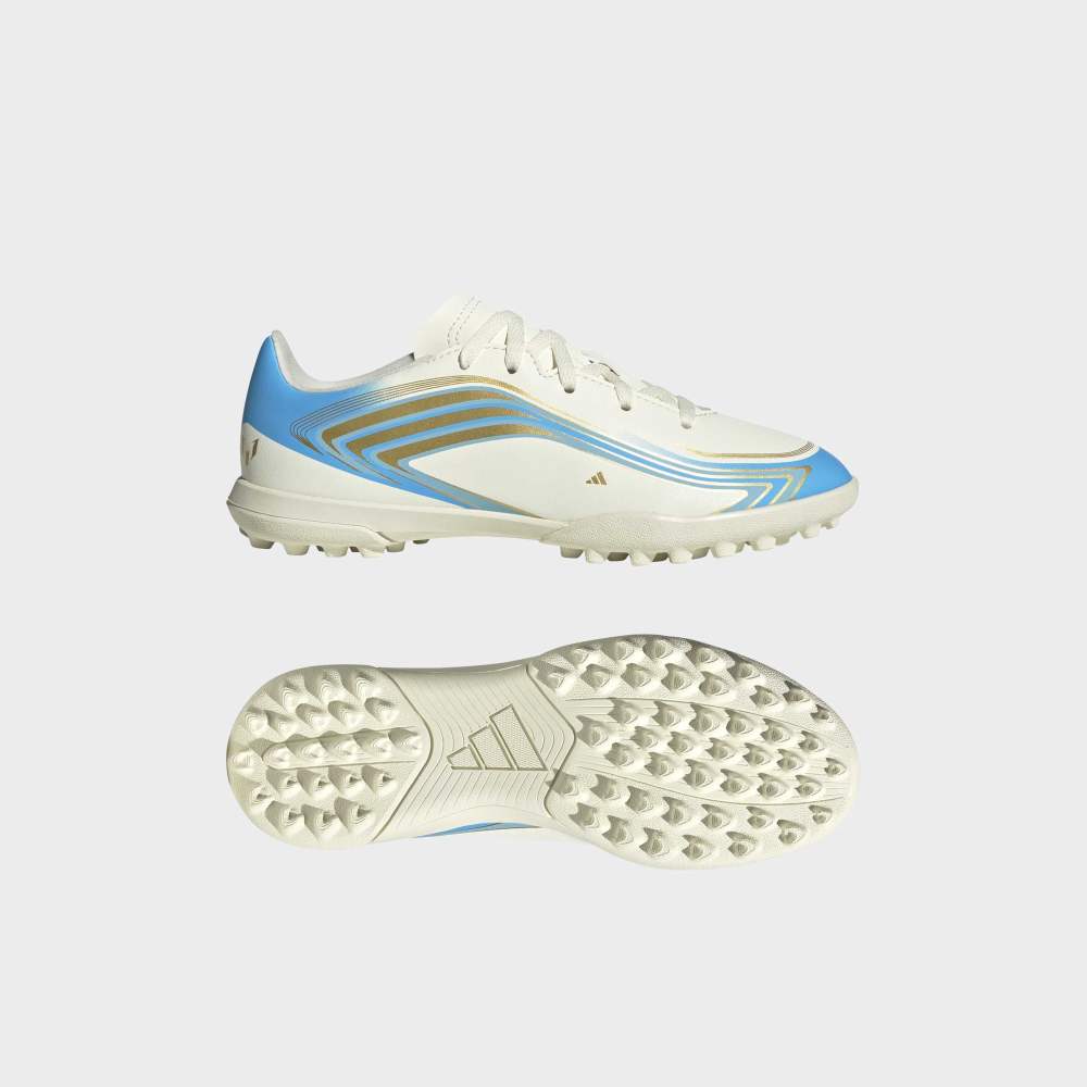 Zapatillas Adidas F50 Messi Club TF Niños - Fútbol | KK1380 Blanco
