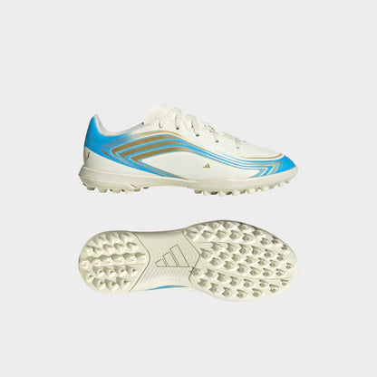 Zapatillas Adidas F50 Messi Club TF Niños - Fútbol | KK1380 Blanco