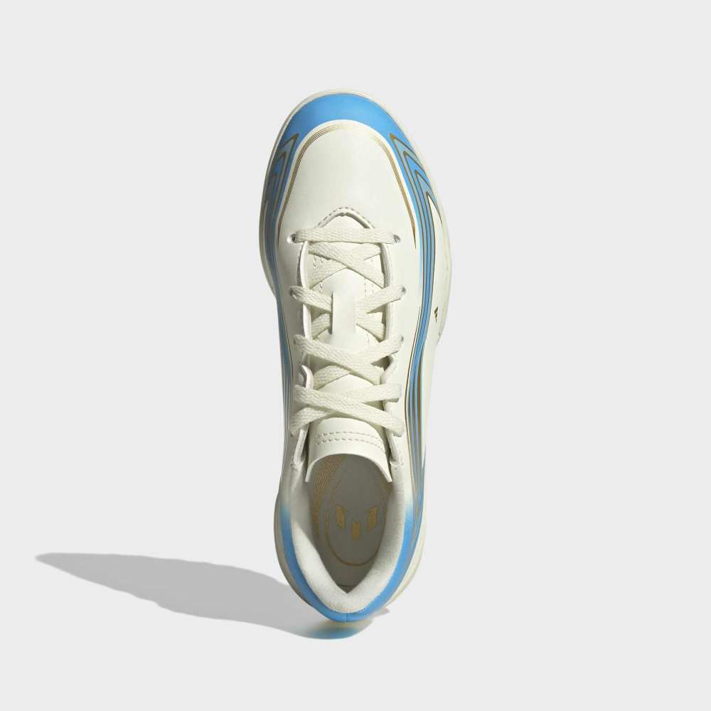 Zapatillas Adidas F50 Messi Club TF Niños - Fútbol | KK1380 Blanco
