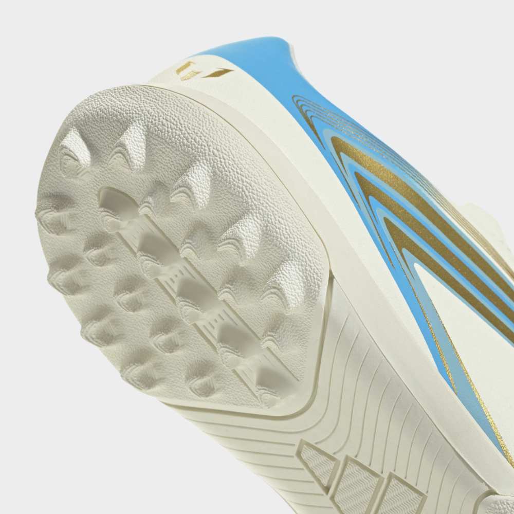 Zapatillas Adidas F50 Messi Club TF Niños - Fútbol | KK1380 Blanco