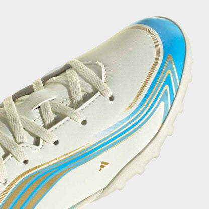 Zapatillas Adidas F50 Messi Club TF Niños - Fútbol | KK1380 Blanco
