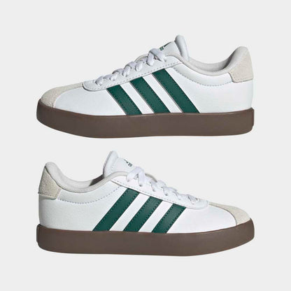 Zapatillas Adidas VL Court 3.0 Unisex - Urbano | KK2261 Blanco/Verde
