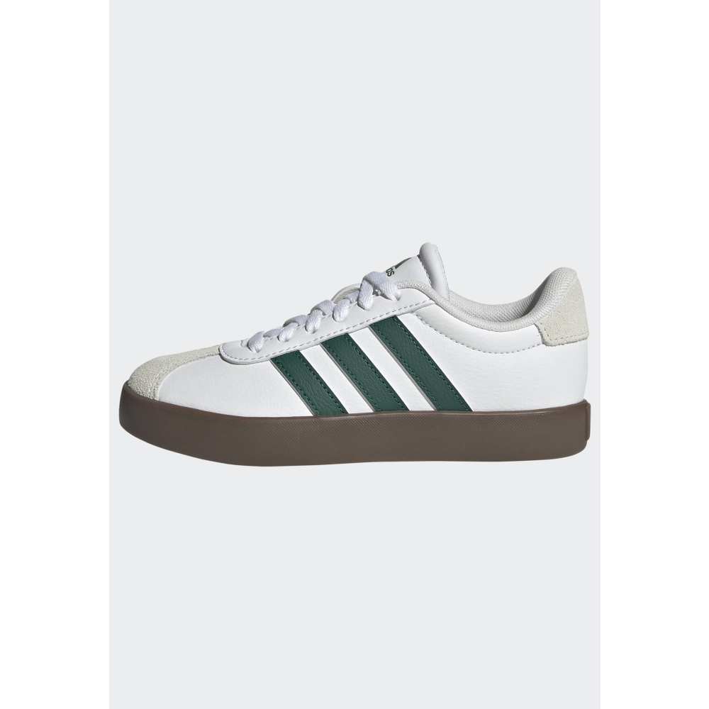 Zapatillas Adidas VL Court 3.0 Unisex - Urbano | KK2261 Blanco/Verde