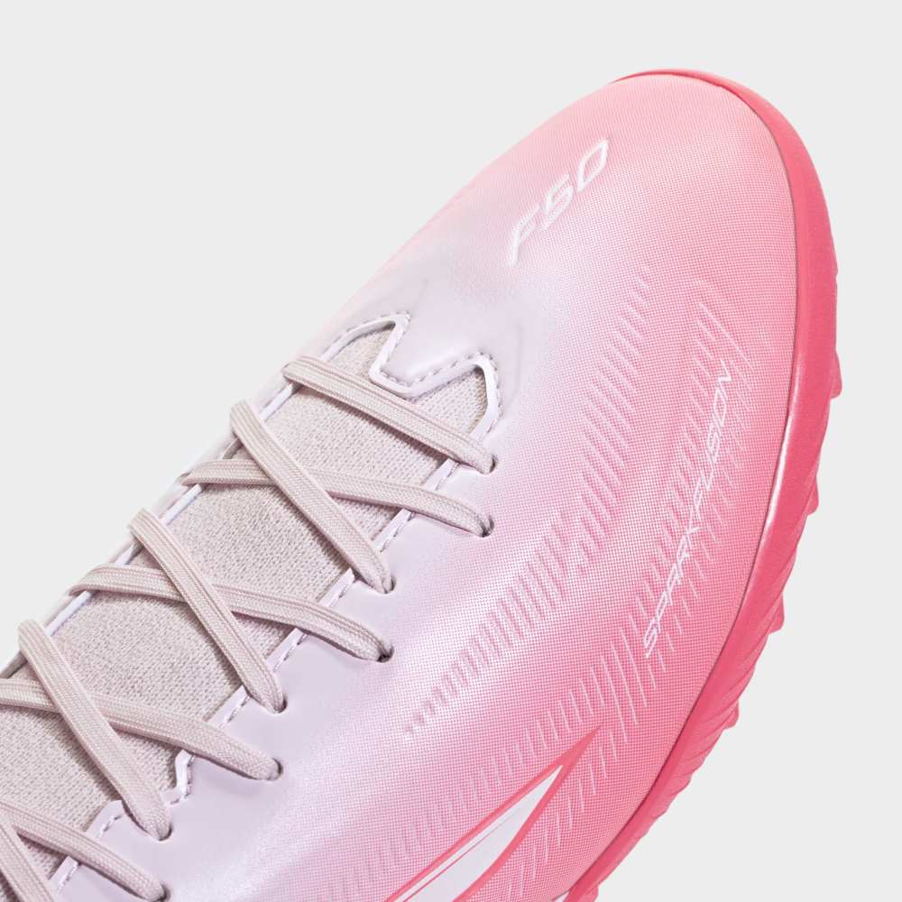 Zapatillas Adidas F50 Sparkfusion Club TF Mujer - Fútbol | KK3808 Rosado / Blanco