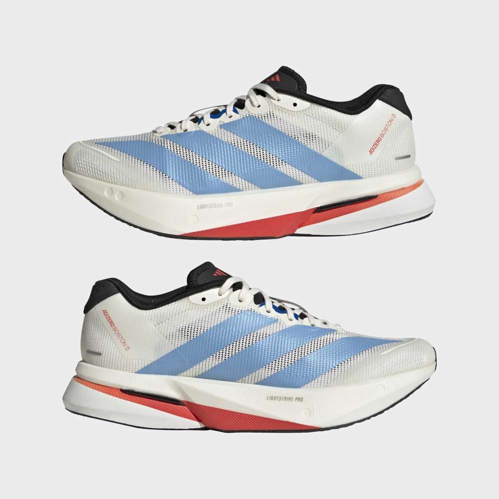 Zapatillas Adidas Adizero Boston 13 Mujer - Running | KK4991 Blanco / Azul