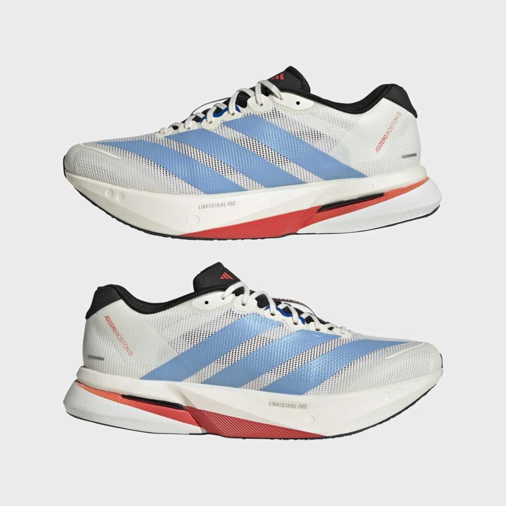 Zapatillas Adidas Adizero Boston 13 Hombre - Running | KK4992 Blanco / Azul