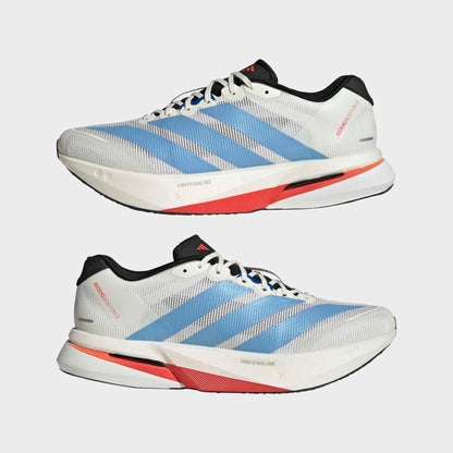 Zapatillas Adidas Adizero Boston 13 Hombre - Running | KK4992 Blanco / Azul