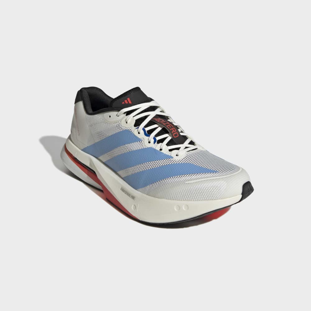 Zapatillas Adidas Adizero Boston 13 Hombre - Running | KK4992 Blanco / Azul