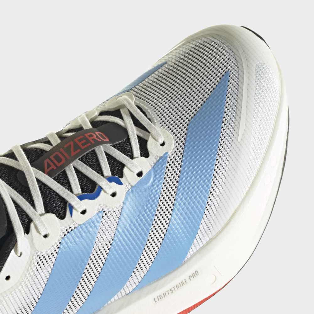 Zapatillas Adidas Adizero Boston 13 Hombre - Running | KK4992 Blanco / Azul