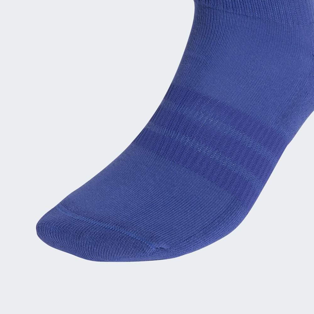 Medias Adidas C ESS CRW 3P Unisex - Urbano | KQ6762 Azul/Plomo