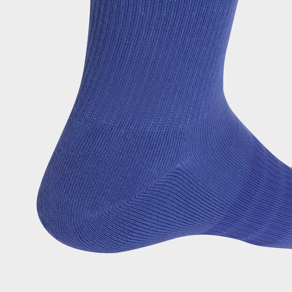 Medias Adidas C ESS CRW 3P Unisex - Urbano | KQ6762 Azul/Plomo