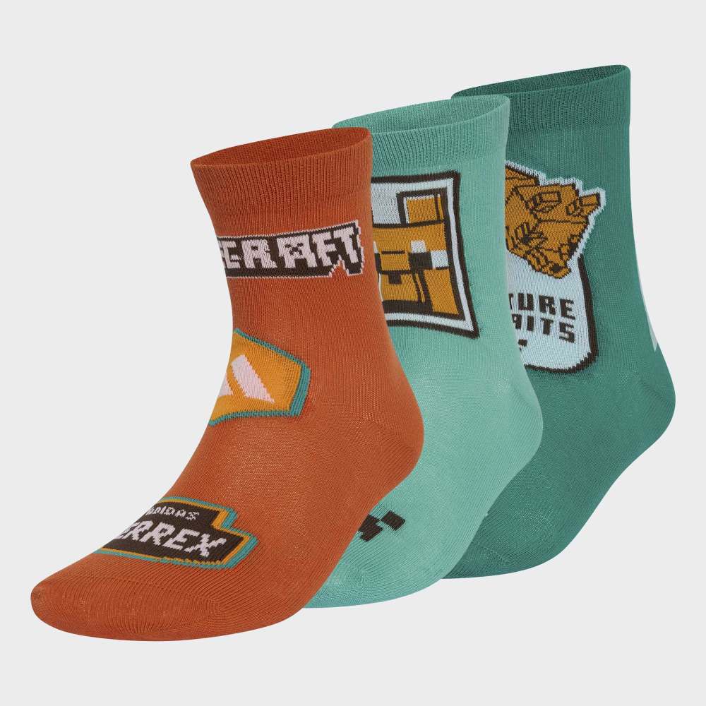 MEDIAS ADIDAS MINECRAFT 3P KR2354 - UNISEX