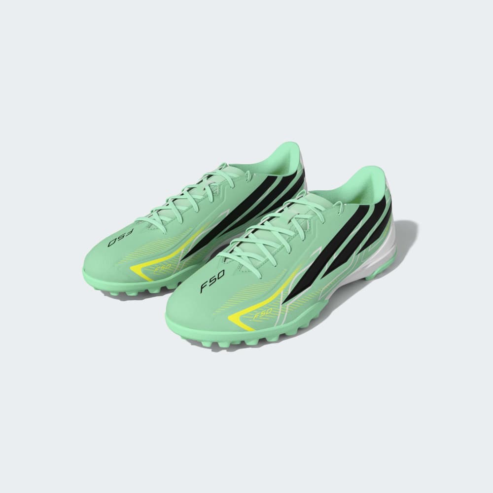 Zapatillas Adidas F50 Hyperfast Club TF Hombre-Fútbol | Color: Verde