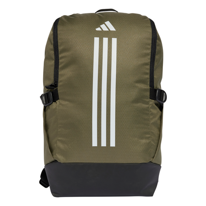 MOCHILA ADIDAS VERDE TRAINING ESSENTIAL 3 RAYAS - IZ1909