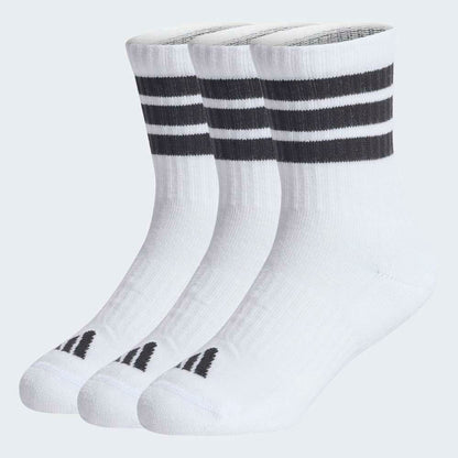 Medias Adidas 3S KD C CRW 3P Unisex - Urbano | JZ0531 Blanco